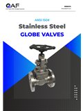AF Hydro ANSI 150 SS316 globe valves catalogue cover