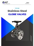 AF Hydro JIS 10K SS316 globe valves catalogue cover