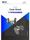 AF Hydro JIS 10K cast steel Y-strainers catalogue cover