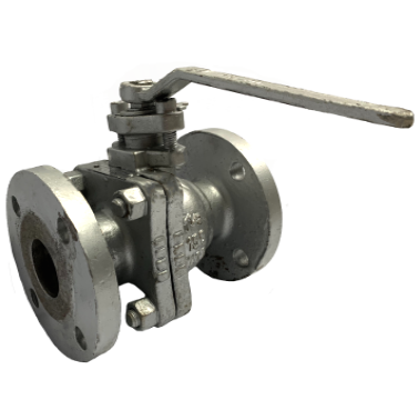 Standard Port Lever Inline 2-1/2 Flanged 2-1/2 Flanged Conbraco Industries 88A10901 Apollo 88A-100 Series Carbon Steel Ball Valve Class 150 