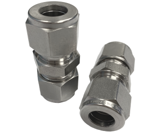 Double Ferrule Fitting Connector Accessory for Water Pipes Air Pipes and Oil Pipes Reducing Ф4/Ф6 Fafeicy 4Pcs 304 Stainless Steel Compression Tube Fitting 