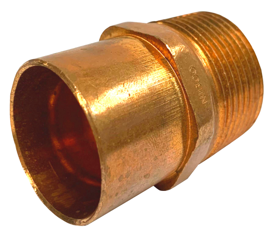 Copper Male Adapter C x M