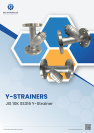 JIS 10K SS316 Y-Strainers
