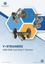 ANSI 150# CAST STEEL Y-STRAINERS