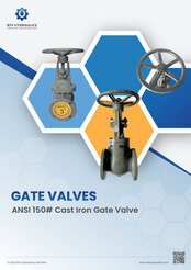 ANSI 150# CAST IRON GATE VALVES