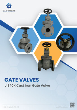 JIS 10K Cast Iron Gate Valves