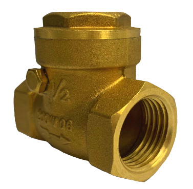 American Valve G31 2" Lead-Free Brass Swing Check Valve with Fip Threaded Ends, 
