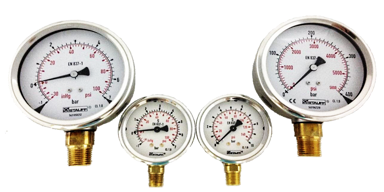 Dry dial gauge 